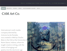 Tablet Screenshot of camartco.com